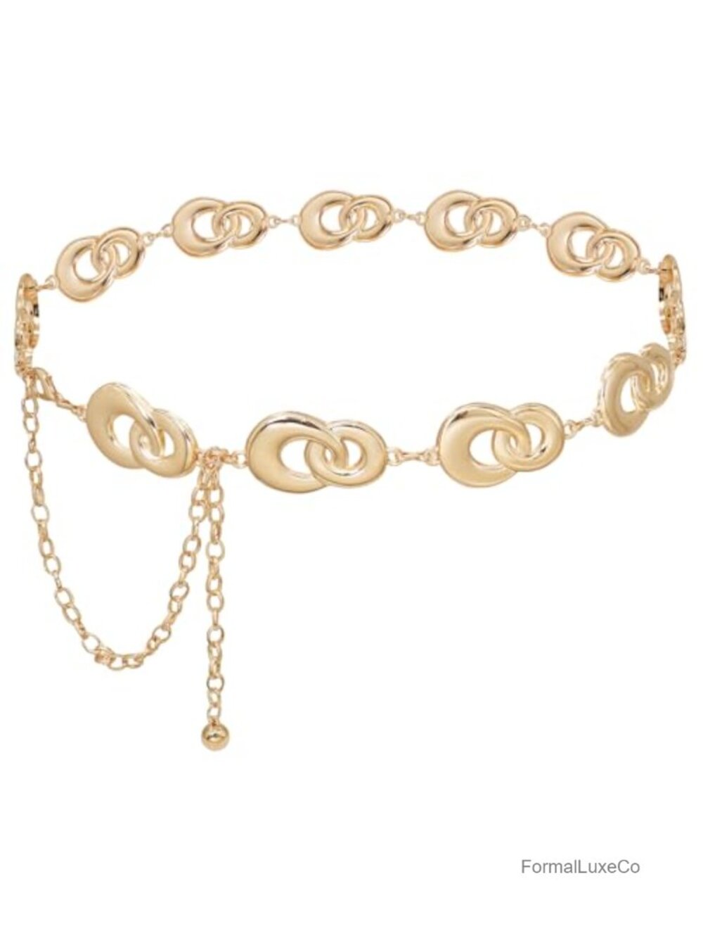 Women's Metal Waist Chain Belt Fashion Belly Chain